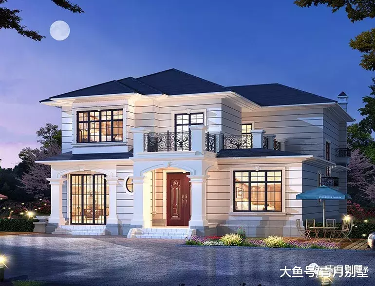 12.6×12.4米二层小别墅，给你舒适惬意的心灵居所