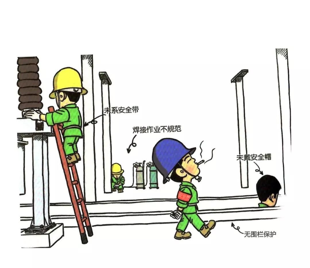 100张违章漫画，比培训更有效！