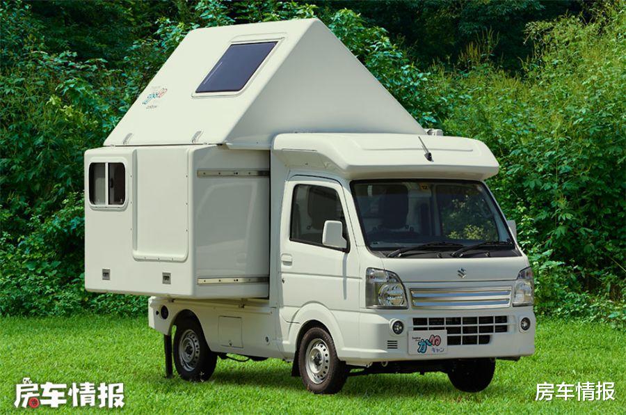 房车也能变魔术？驻车后秒变小阁楼，售价15万有2张床适合3口人