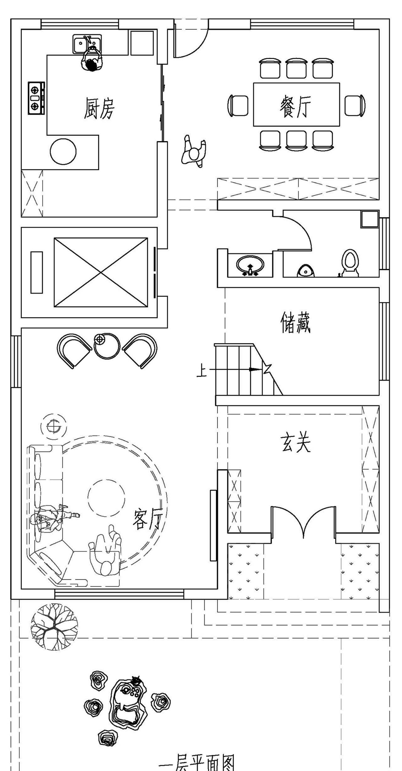 精选6套农村小面宽户型，第4套20万能建得起来吗？