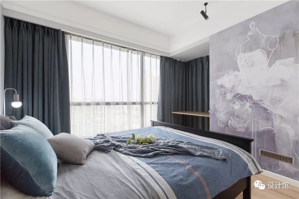 97㎡现代北欧，简单装修+精致软装，营造出暖心的环境