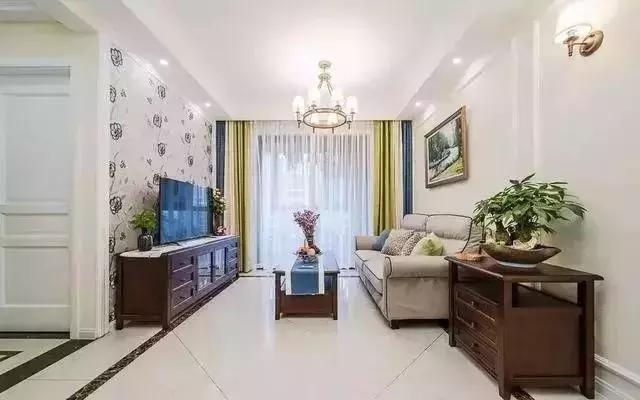 清新美式89平小三房，老婆非把衣柜装过道里，入住发现好实用！