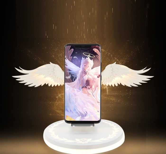 手机还用数据线充电？过时了！新出一种“仙女”无线充电器，太高级了