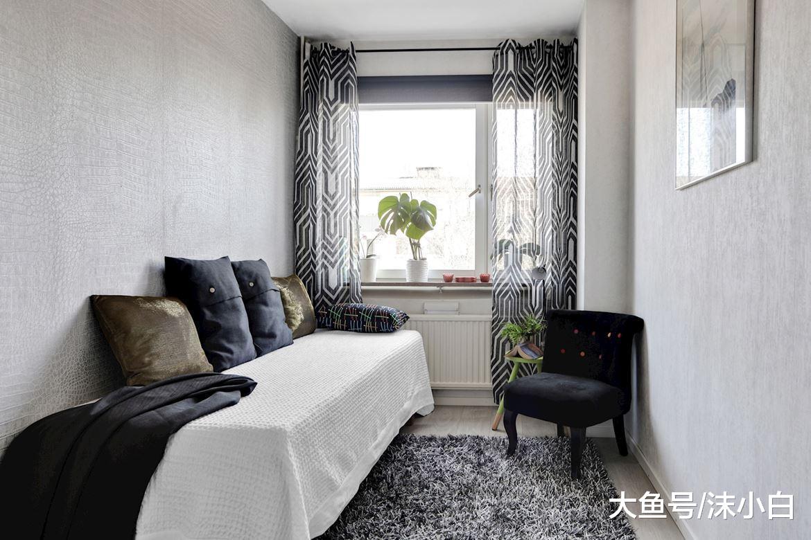 晒我69平小户型，满屋子奇葩墙纸，主卧室设计最喜欢！谁见过？