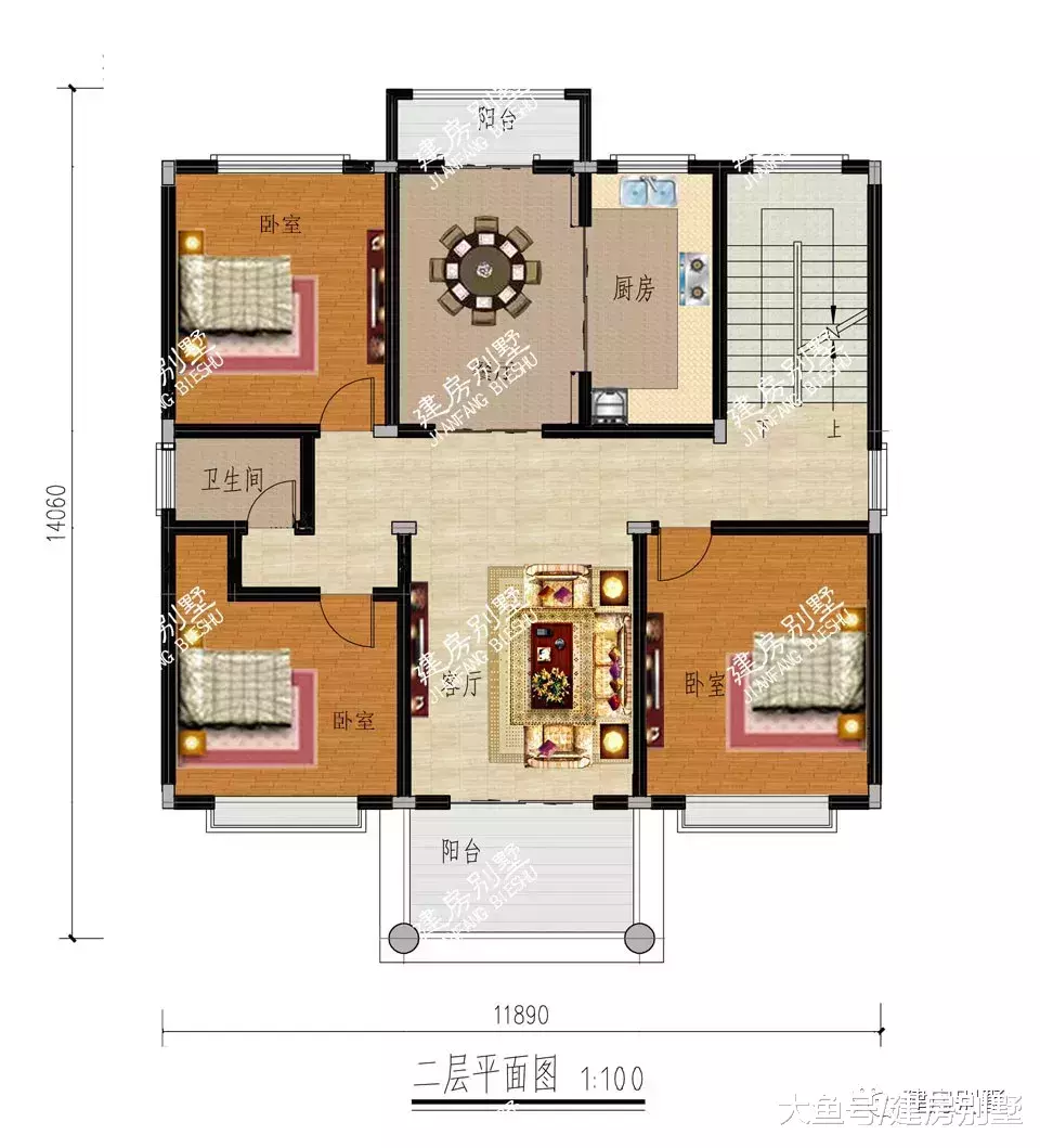 兩棟漂亮到讓人稱贊的別墅，搞定丈母娘，全靠一套房
