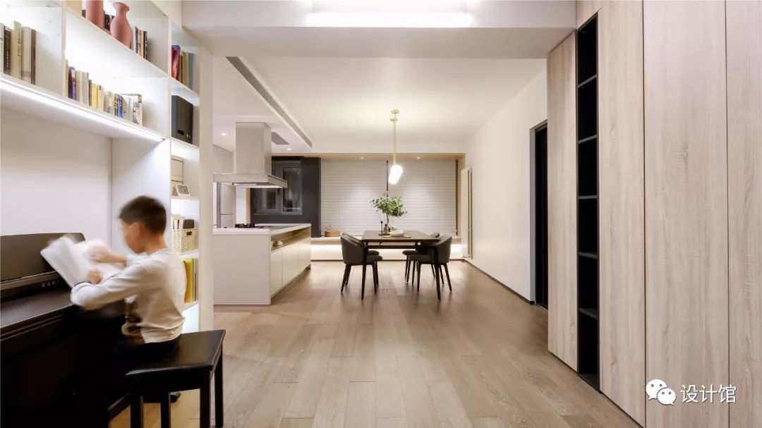 130㎡现代简约，大户型的二房，住出了生活的模样