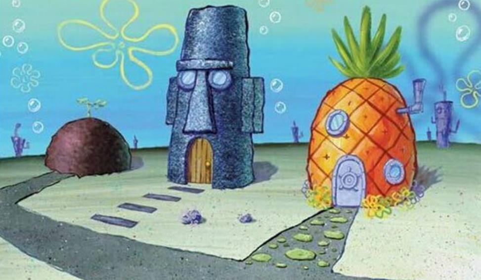 《海绵宝宝》里稀奇古怪的房子，除了主角的菠萝别墅，还有辣椒屋