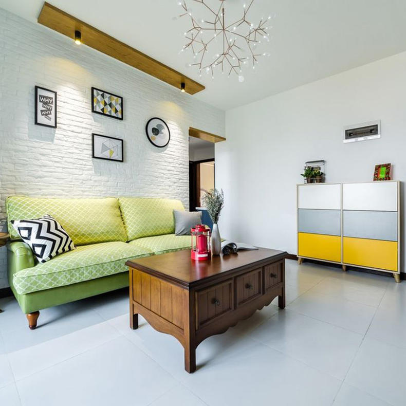 北欧巧用亮色，让家充满热情与活力