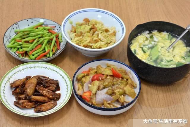 一家四口的晚飯，一周不重樣，好吃又有營養！