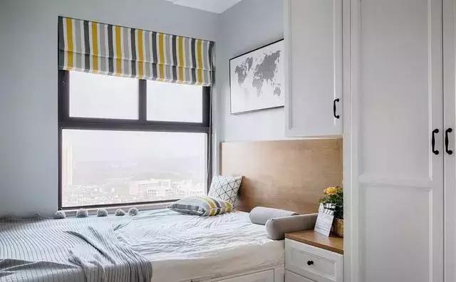 小资大爱的清新文艺北欧三居室，软装颜色搭配真好看！