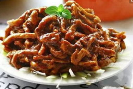 醬香里脊絲，簡單易做，老人小孩都愛吃
