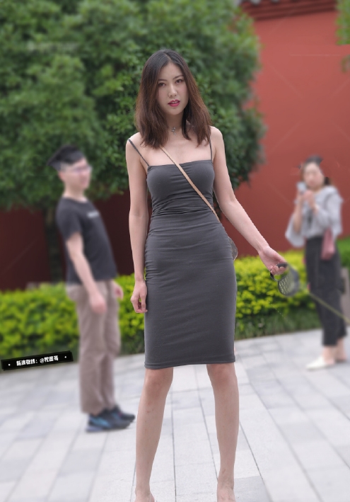 摄影：养狗的少妇都很有爱心