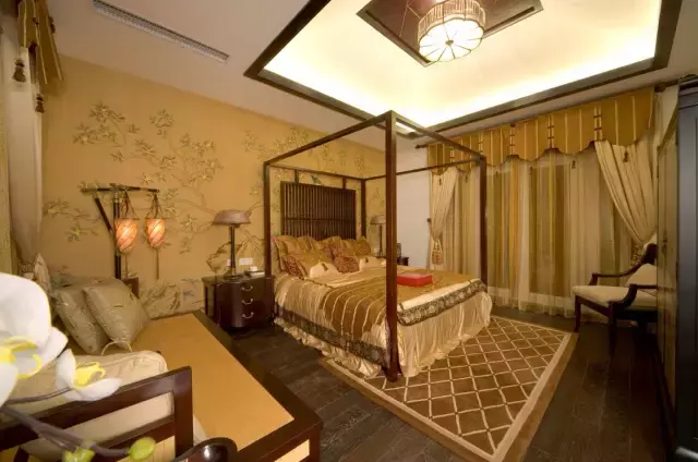 140平3室2廳中式風格 簡單而不繁雜