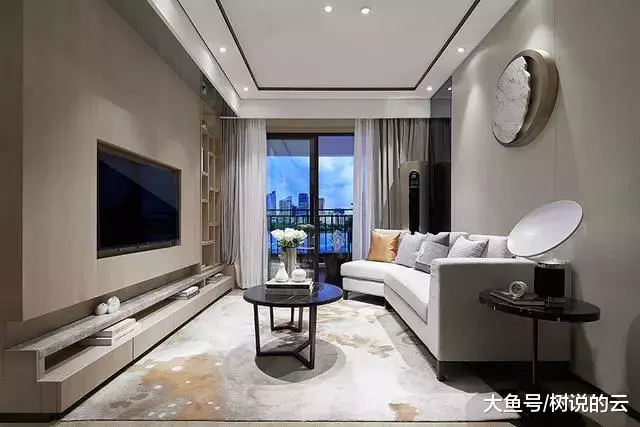 98平现代简约风格，质感墙，打造轻奢小家