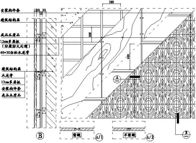 精装修工程细部节点构造施工示意图