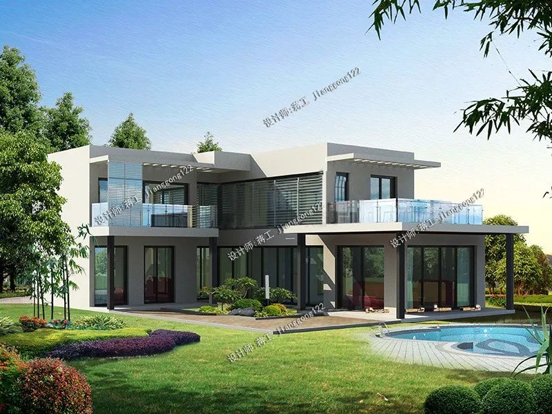 50年后农村别墅长什么样？5款现代风别墅，有颜值有气质不过时