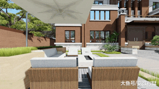 兄弟建房建一栋漂亮的双拼别墅, 建筑霸气户型舒适, 阳台大卧室多!