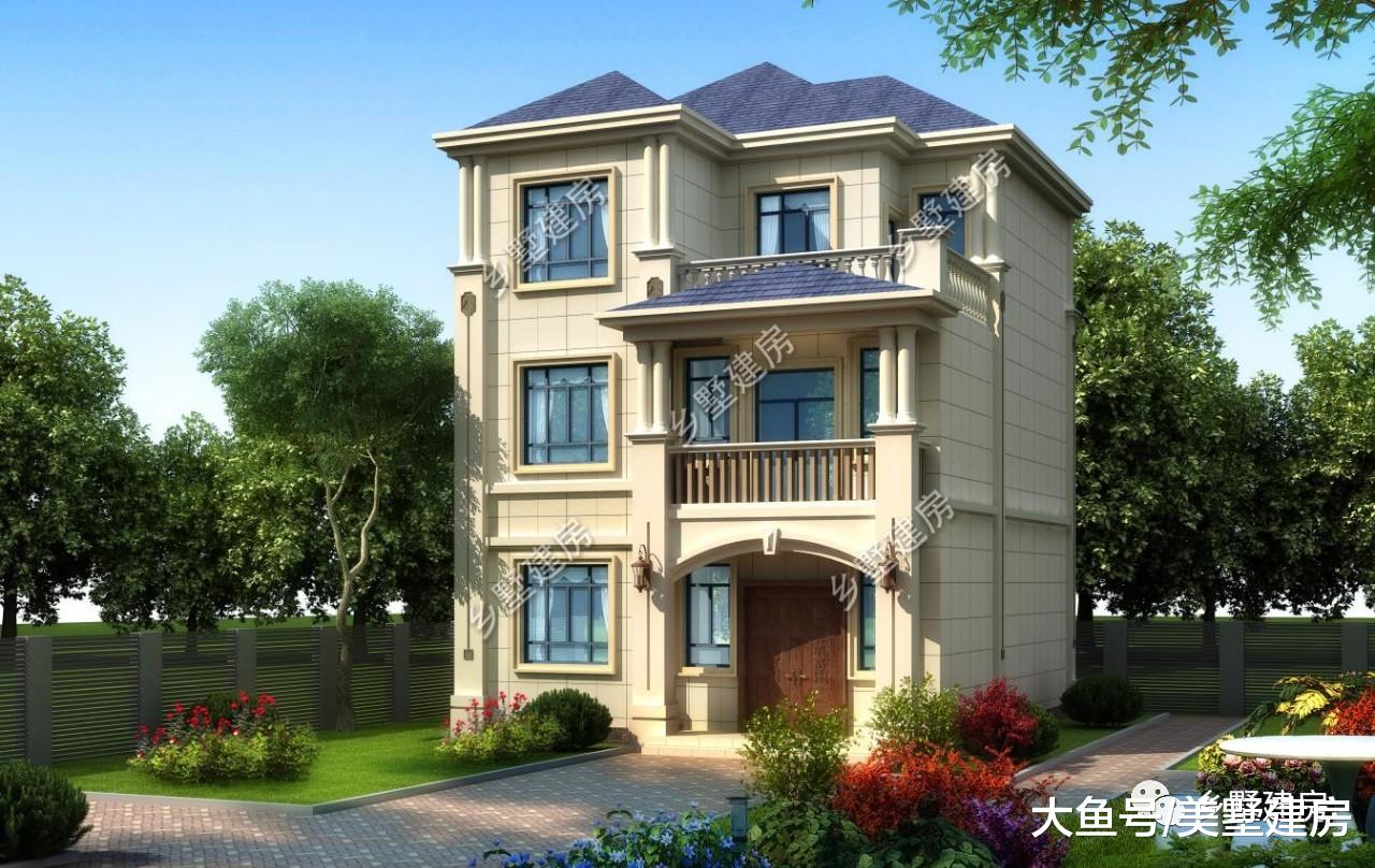 农村三层别墅，一套能让家人脸上增光的自建房，造价仅需27万！