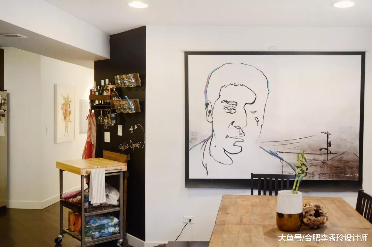 二手房翻新就是牛! 天花板挂网兜装挂板, 合肥75㎡的房子, 装的像花圃