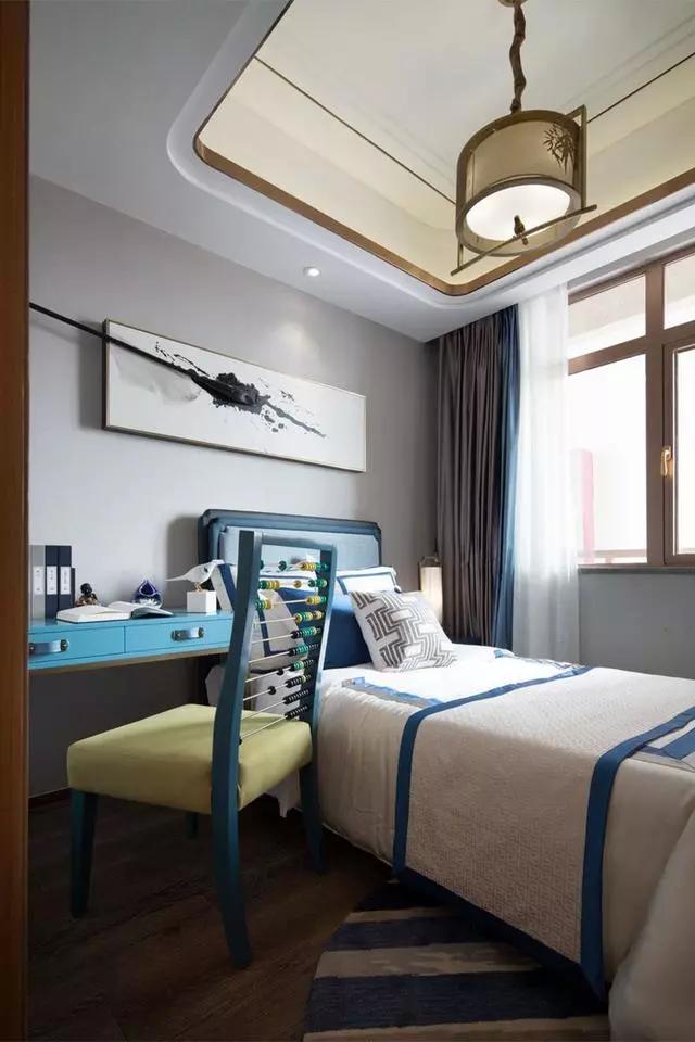 126平新中式大宅，整体加入寒梅、山水元素，古典优雅，韵味悠长！