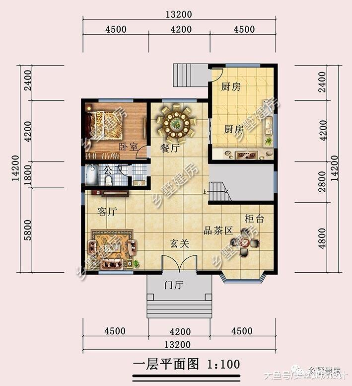 13X14米农村田风风别墅，别人家的房子，从没有让我失望过！