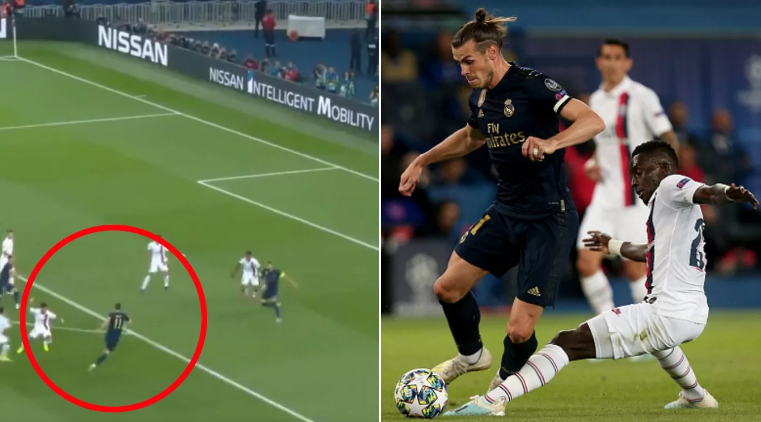欧冠皇马0: 3惨败大巴黎，贝尔打入一个神奇的进球被判无效