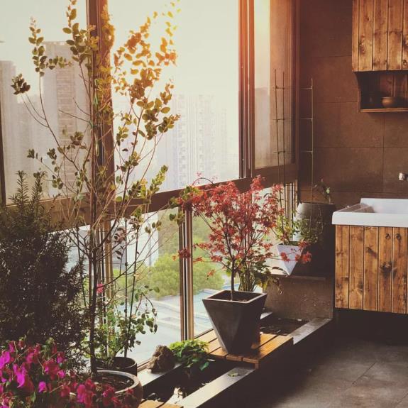 只有一个阳台，一定不要乱装！这么做等于多了一间房，实用极了！