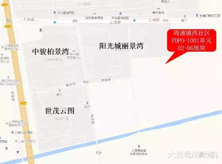 浦東集中掛牌6幅土地, 全部都在各板塊“熱盤”旁邊