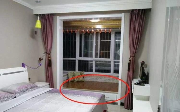 老公这样装新房阳台，2平米不再是鸡肋，多出一间房，面积大一倍