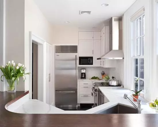 虽然厨房很小，但也要好好装修，好心情就靠它了！