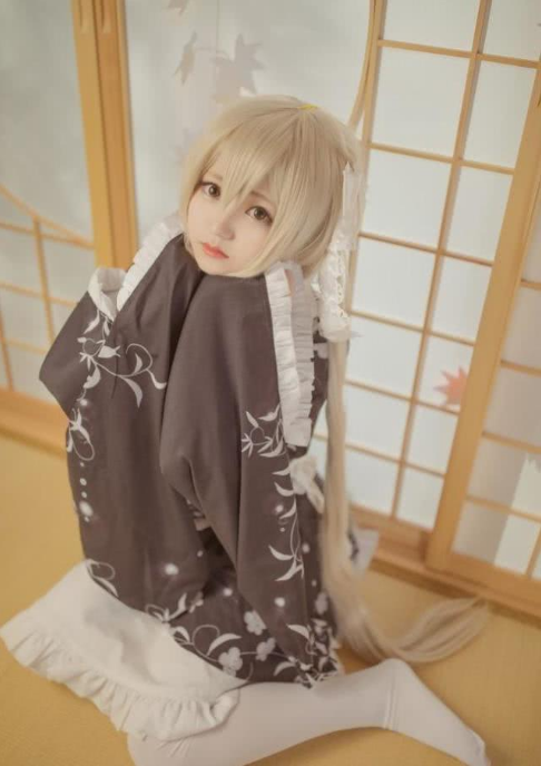 缘之空COSPALY：春日野穹cos，可爱爆表！