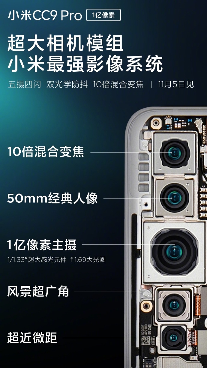 一亿八百万像素的小米cc9 pro,我们来看一下,是否值得买?