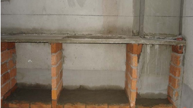 小户型装厨房都贵，不妨尝试一下砖砌厨房，超省钱！