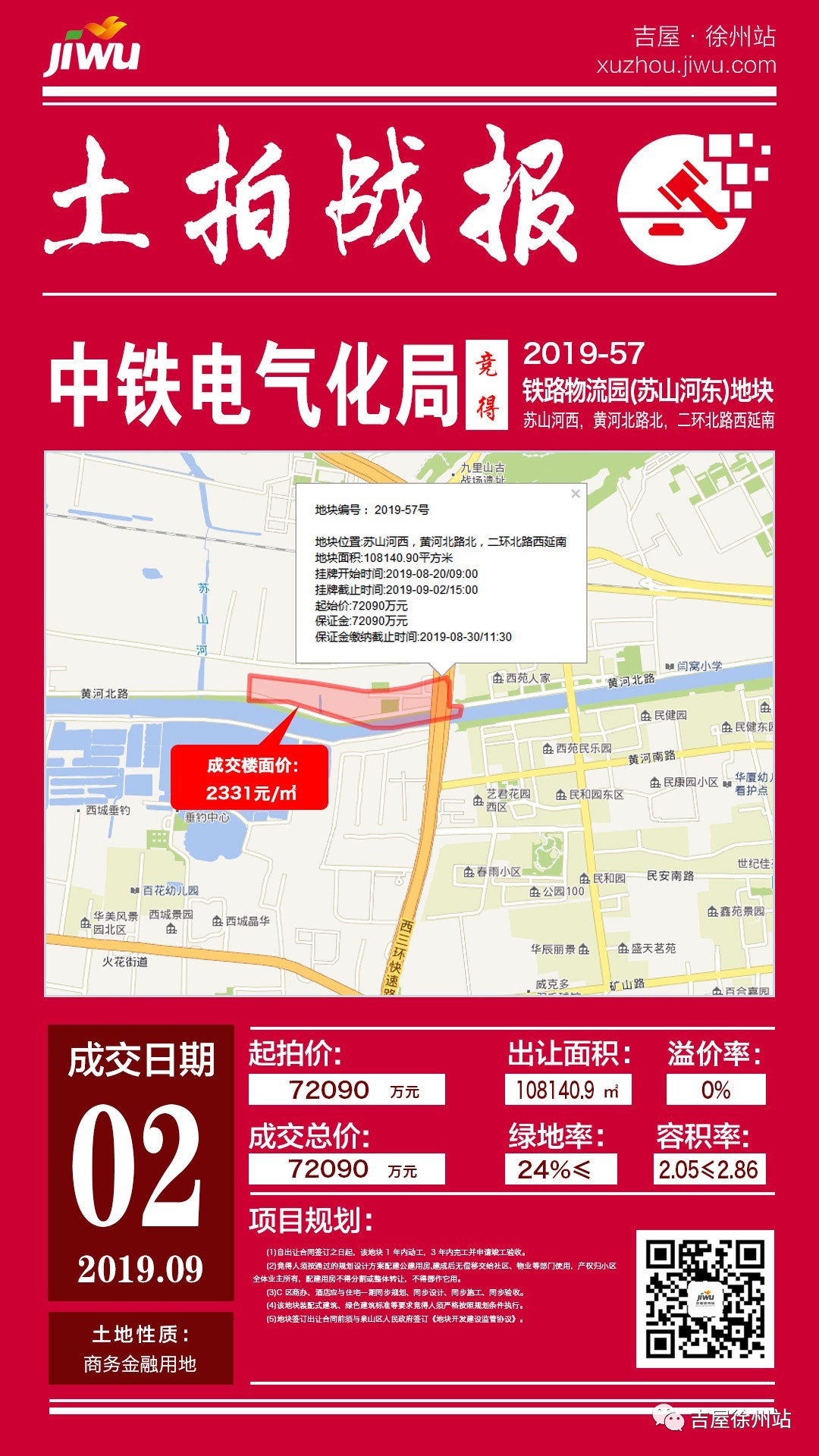 土拍, 土拍，关注本月土拍，主城区2宗地块成交！