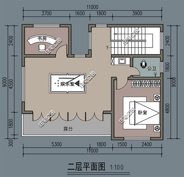 2018年度超受欢迎的7套农村新中式户型, 第7套25万就能建