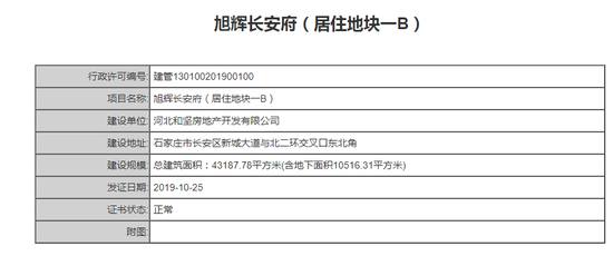 旭辉东北二环大体量楼盘新进展！新获10张规划证