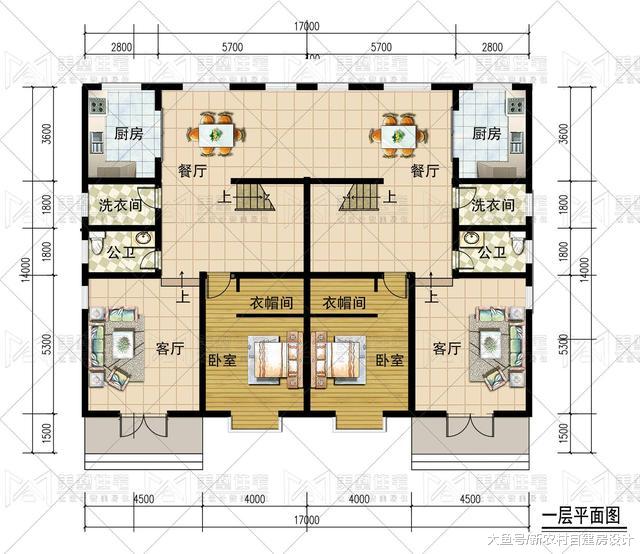 家有兄弟，独栋不如建双拼，每家三十来万就能建，大气美观有面子