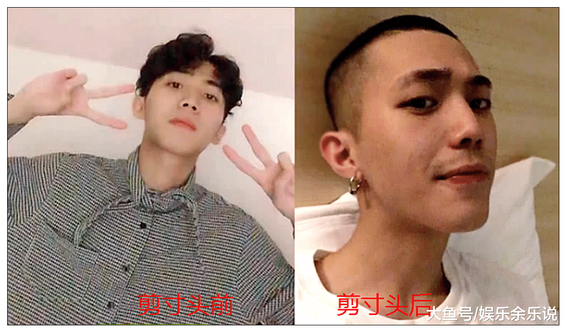 男生剪寸头有多Man，寸头前VS寸头后，网友：要进哥哥的鱼塘