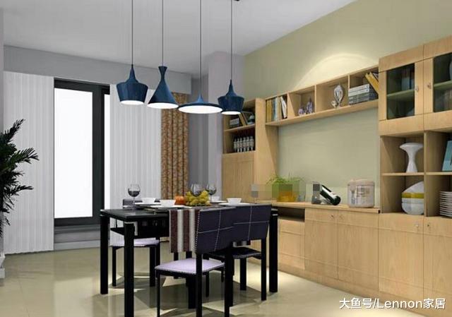 餐厅里的空间别浪费，学学人家这么设计，颜值高又实用