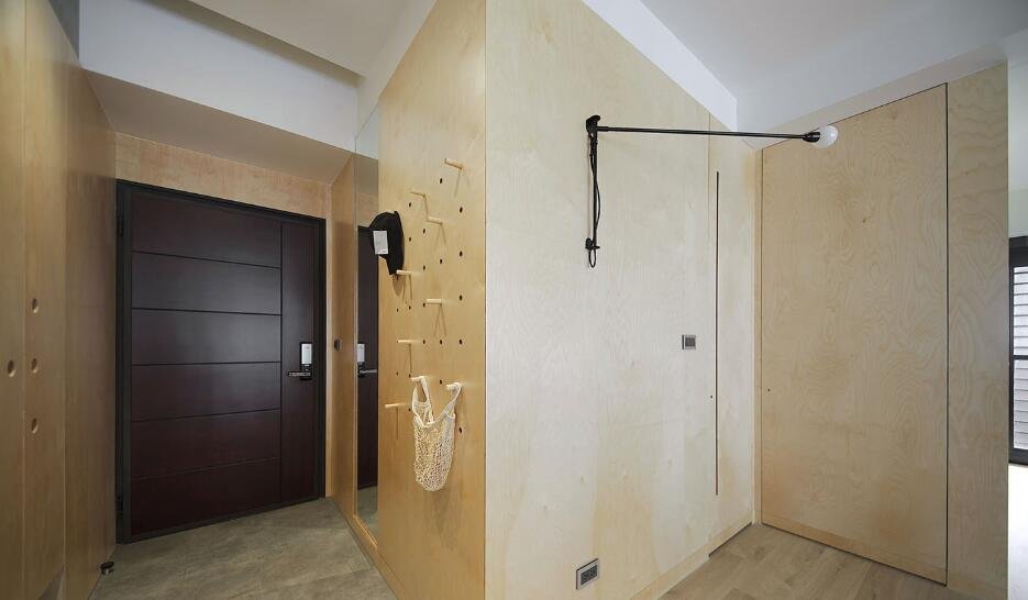 成都小户型原木范极简装修效果图 整个空间简约舒适又不失精致