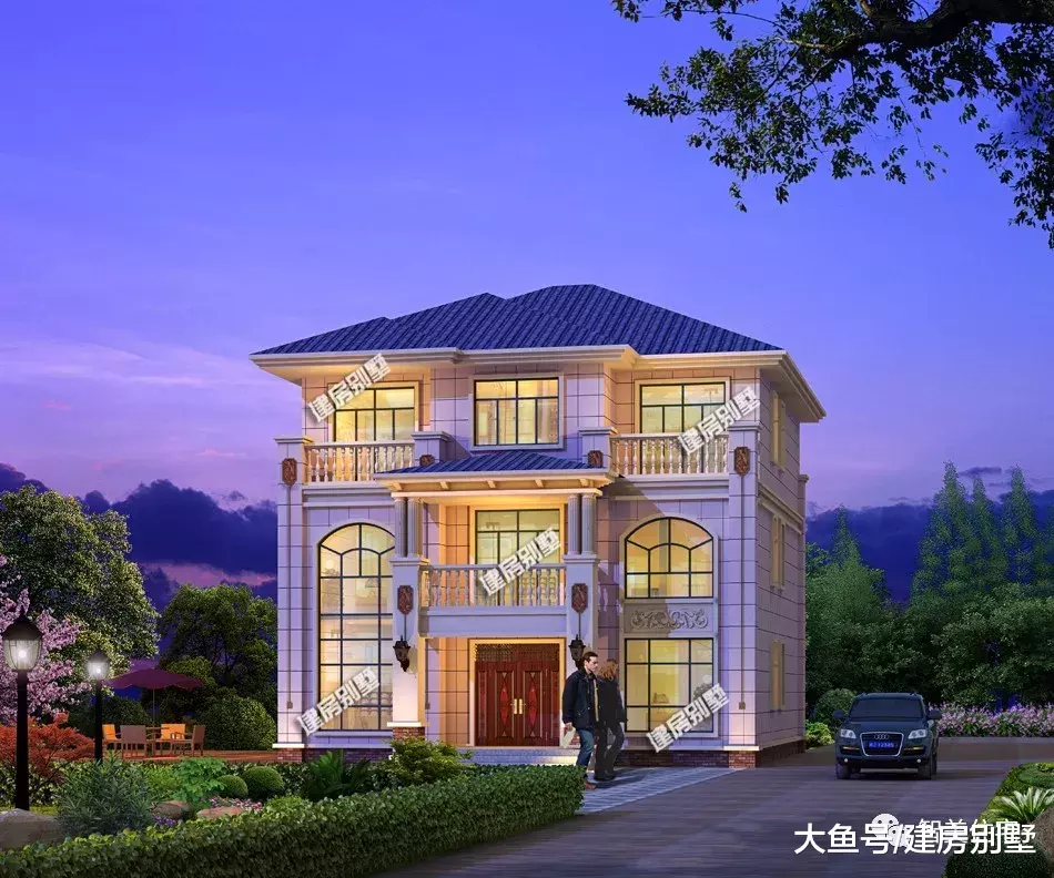 南北通透，配两扇落地大窗的农村别墅，这颜值我服了