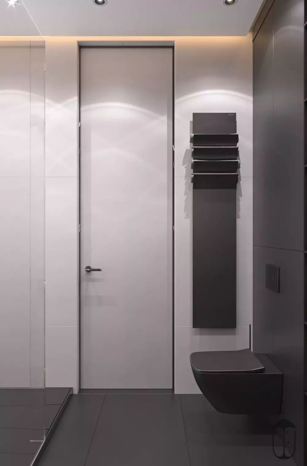 静谧与优雅，用灰与白演绎纯色极简住宅！