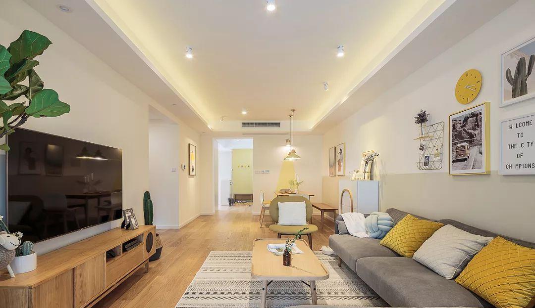 110㎡简约原木风, 清新大气, 温馨舒适