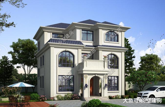 10x10米的欧式别墅，清新而纯粹，在农村生活中大放异彩！