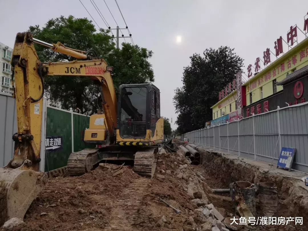 濮阳这条路改造基本完成，通车指日可待，小编先带你走一圈