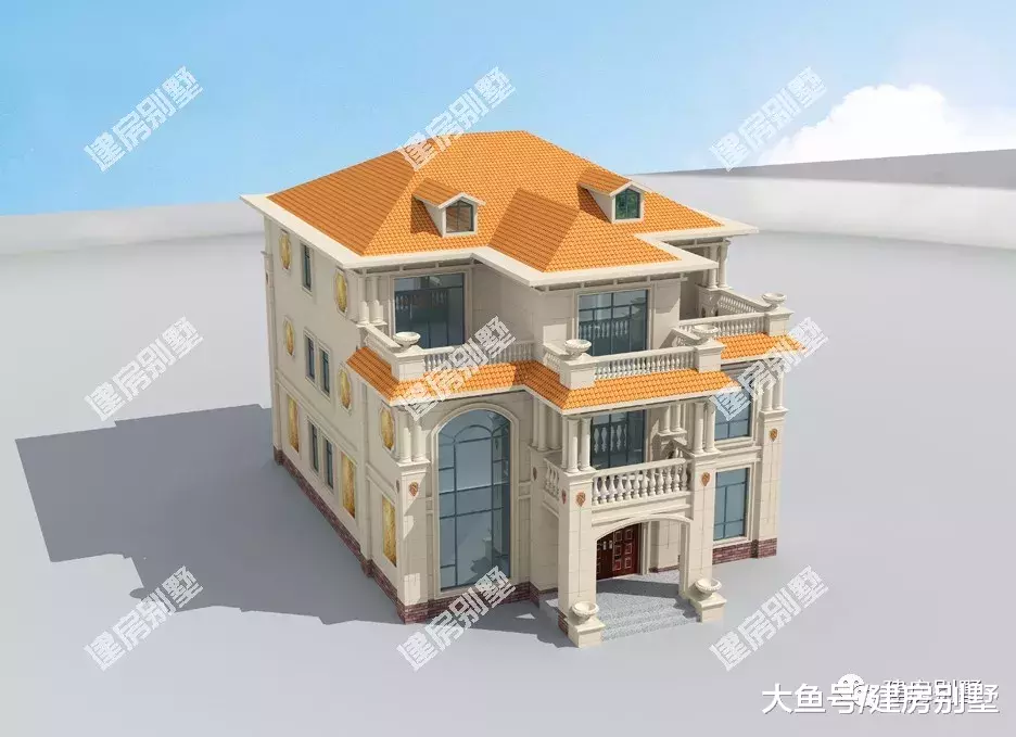 高端大气上档次的农村豪华住宅，就连城里人看了也眼红