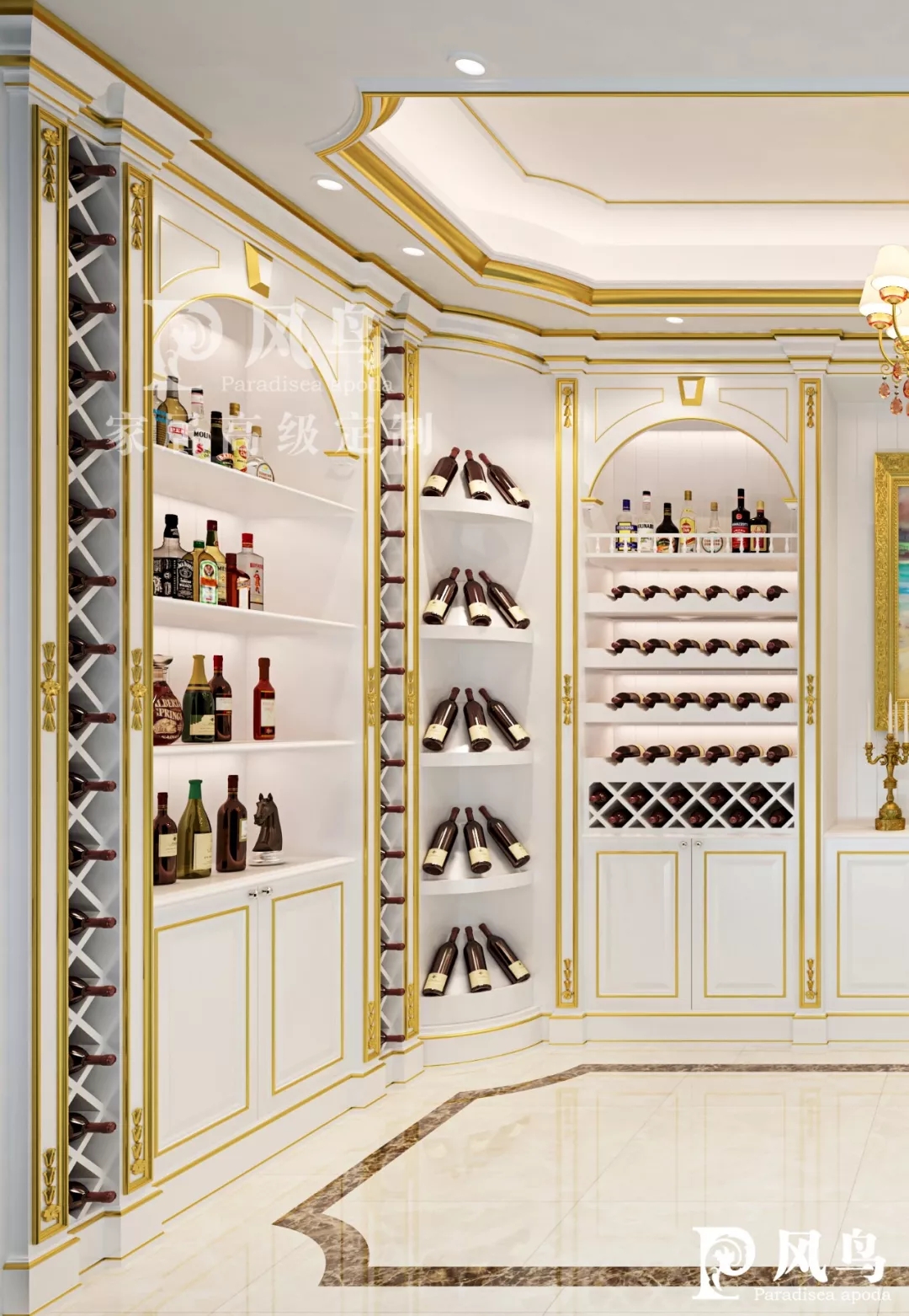 家居高级定制：当房间饰以金箔，你如史诗般华美