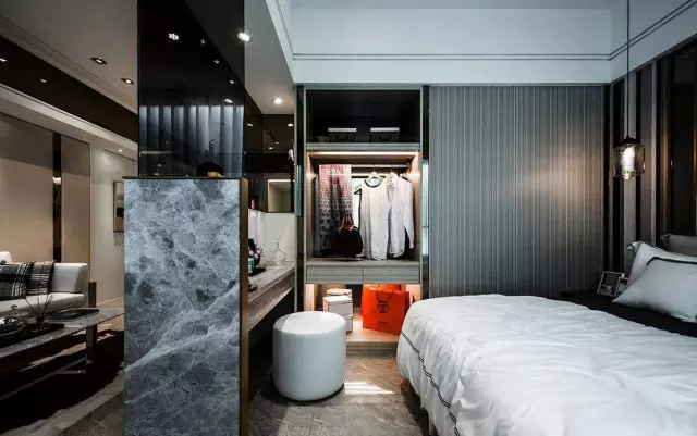 62平港式小户型，时尚的设计中，透露出浪漫色彩！