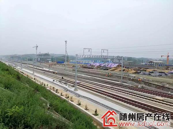 汉十高铁建得怎么样了？随州高铁南站最新进展图曝光