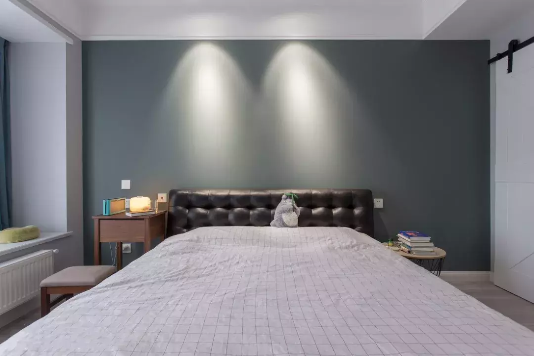 西安裝修：3室北歐風清新案例，沒做吊頂，但效果值得參考